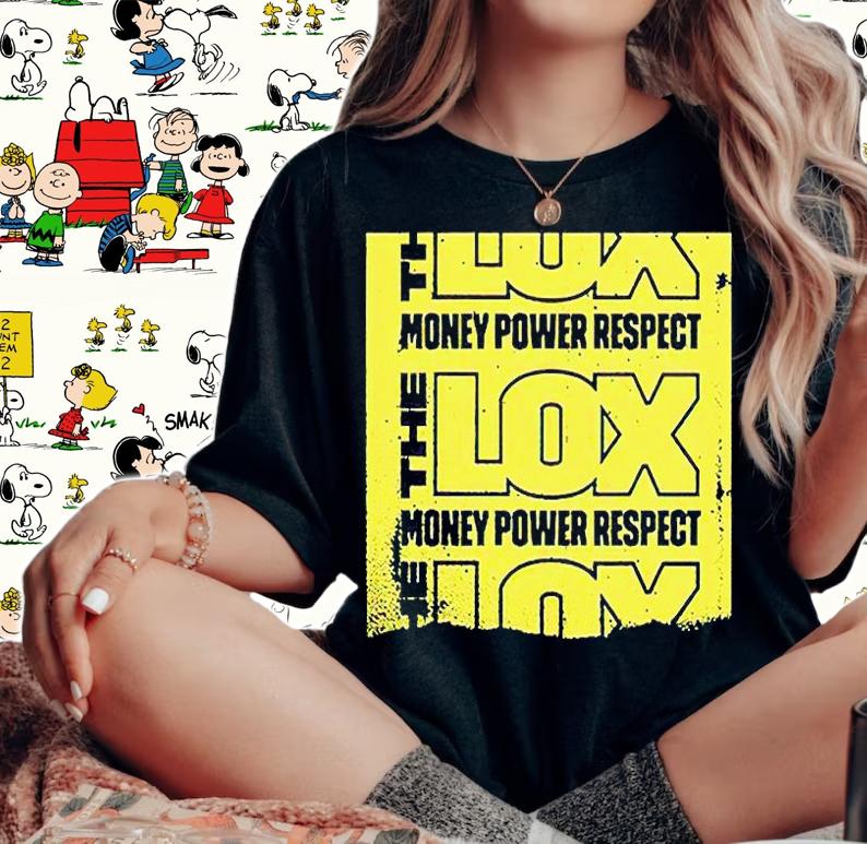 The Lox Money Power Respect T-shirt