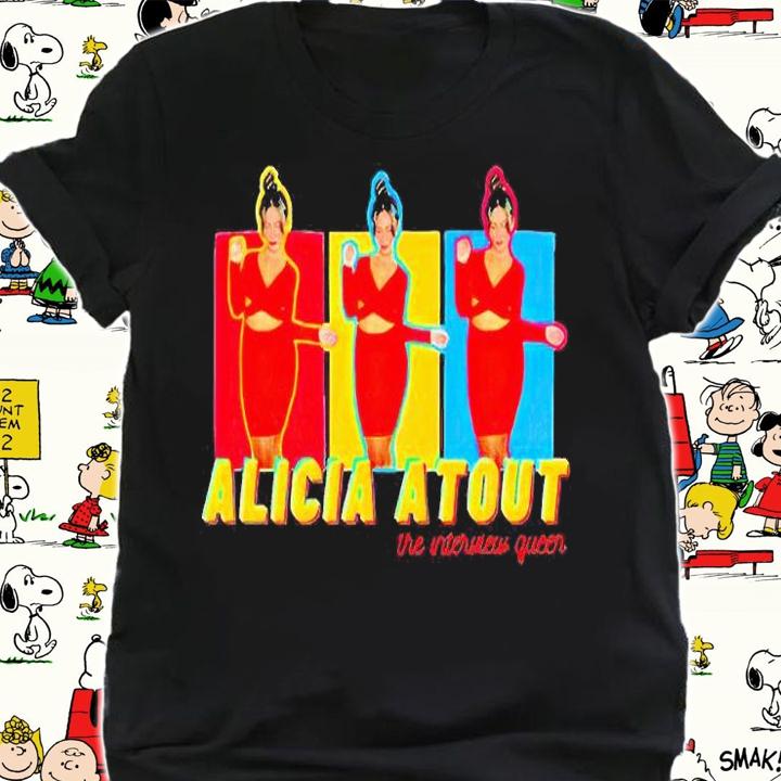 Alicia Atout Seeing Triple Queens interview t-shirt