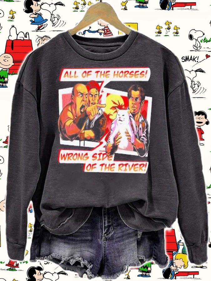 All Of The Horses Wrong Side Of The River t-shirt