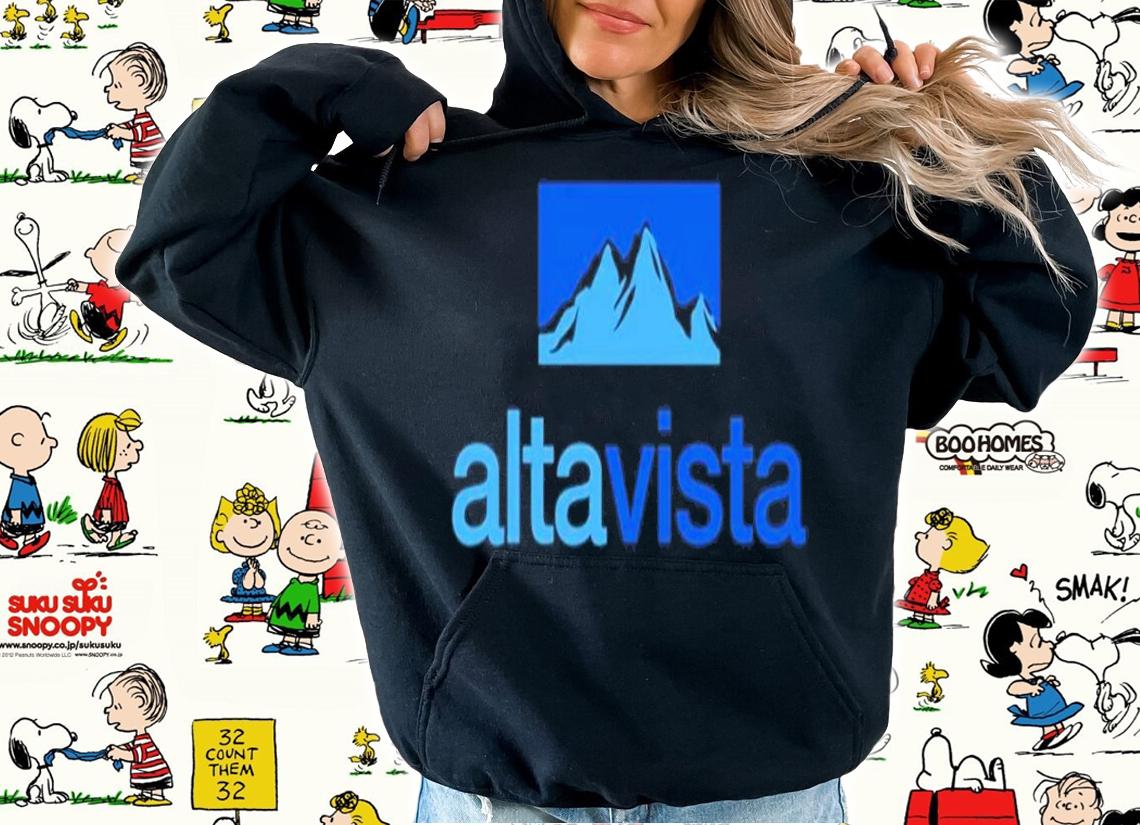 AltaVista Internet shirt hoodie