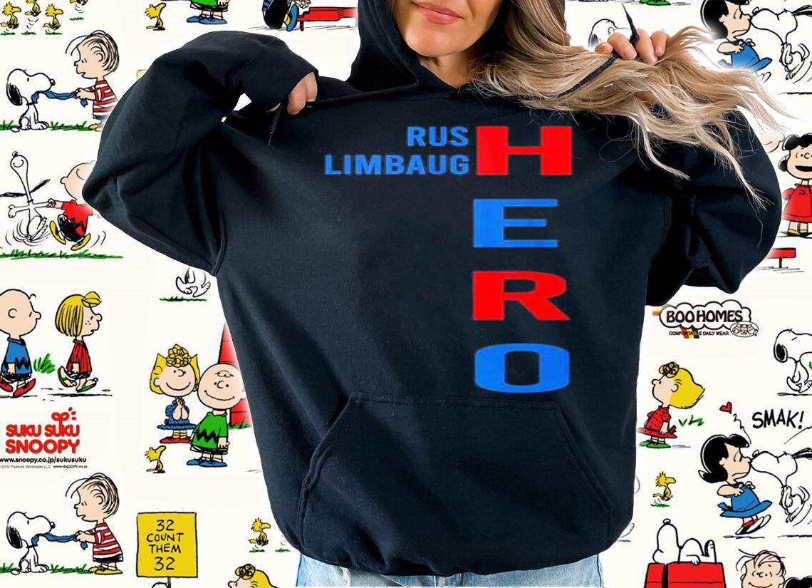 Rush Limbaugh hero shirt hoodie