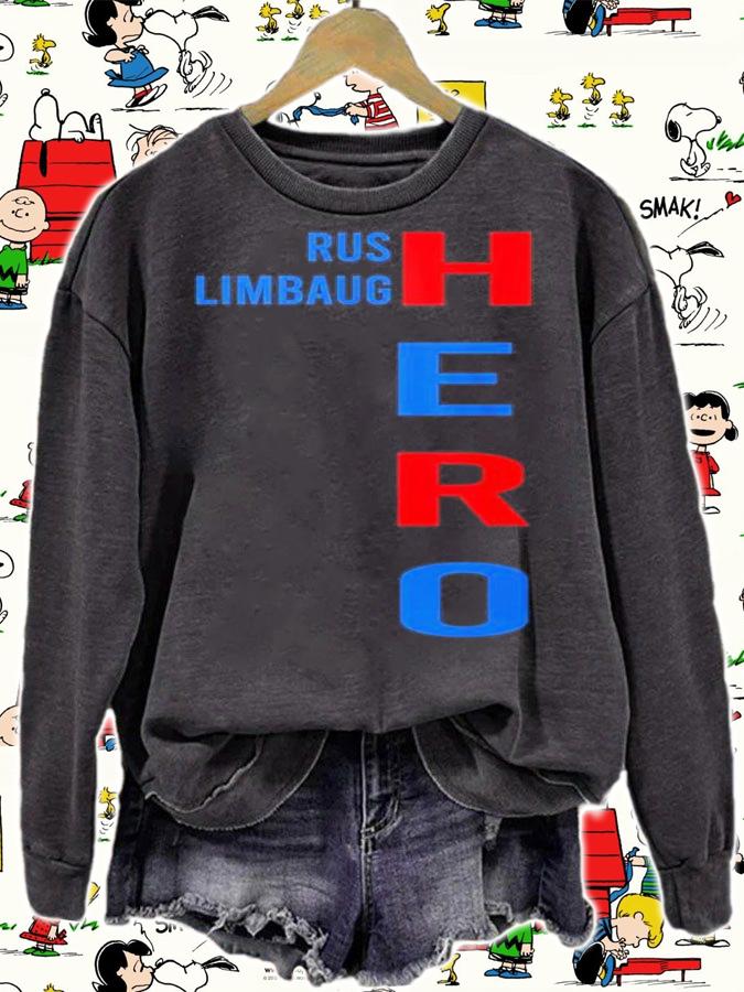 Rush Limbaugh hero shirt sweatshirt
