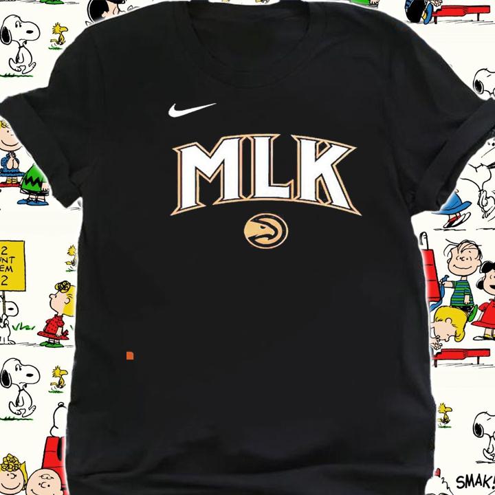 Nike 2020 2021 City edition Atlanta Hawks logo shirt shirt