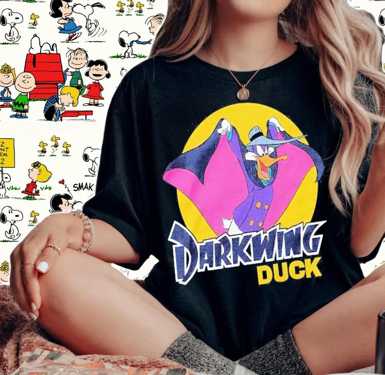 Darkwing Duck Fitted shirt woman shirt