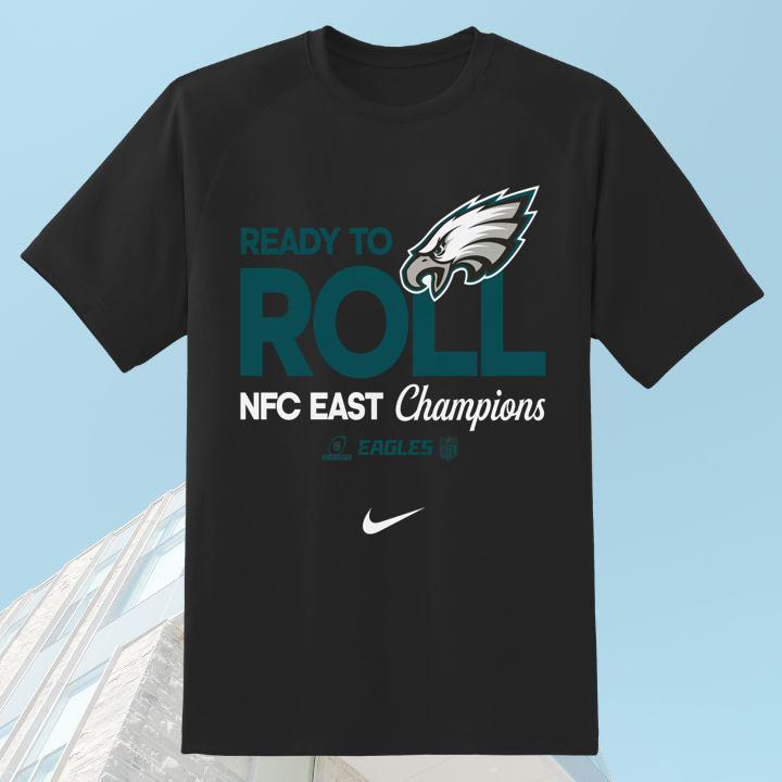 Philadelphia Eagles Ready To Roll NFC East Champions T-Shirt - Limited Edition