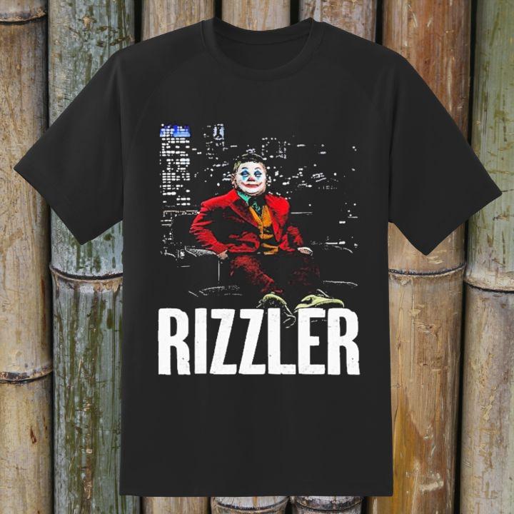 Trending The Rizzler Meme Joker Joaquin Phoenix T-Shirt