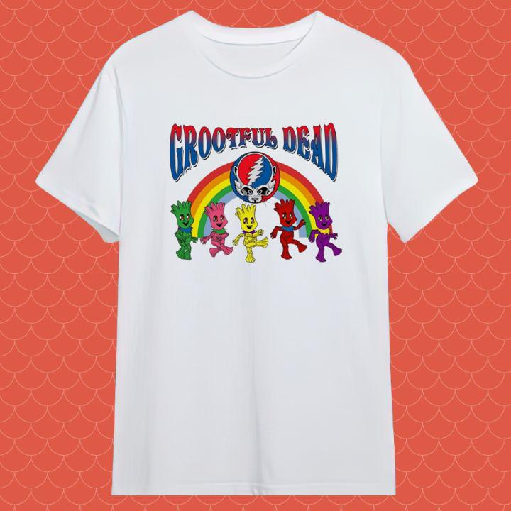 Baby Groot Grootful Dead Grateful Dead T-Shirt