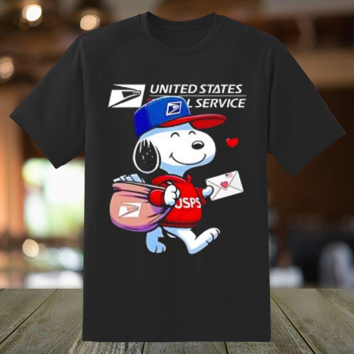Usps Snoopy United States Postal Service Funny Shirt