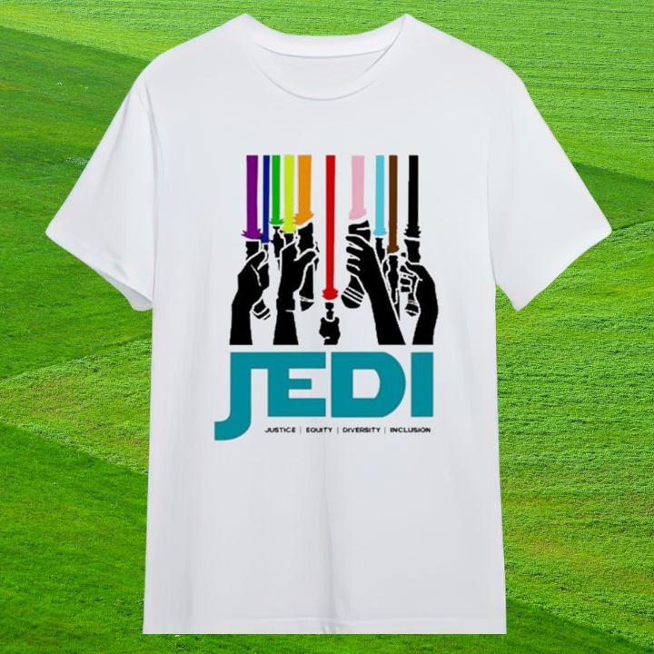 Star Wars Jedi Justice Equity Diversity Inclusion T-Shirt