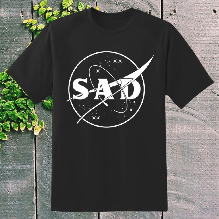Nasa Logo Sad Emo Shirt