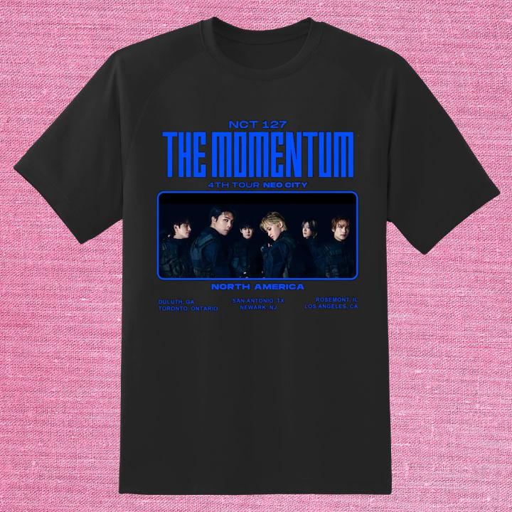 Nct 127 The Momentum 4Th Tour Neo City North America T-Shirt