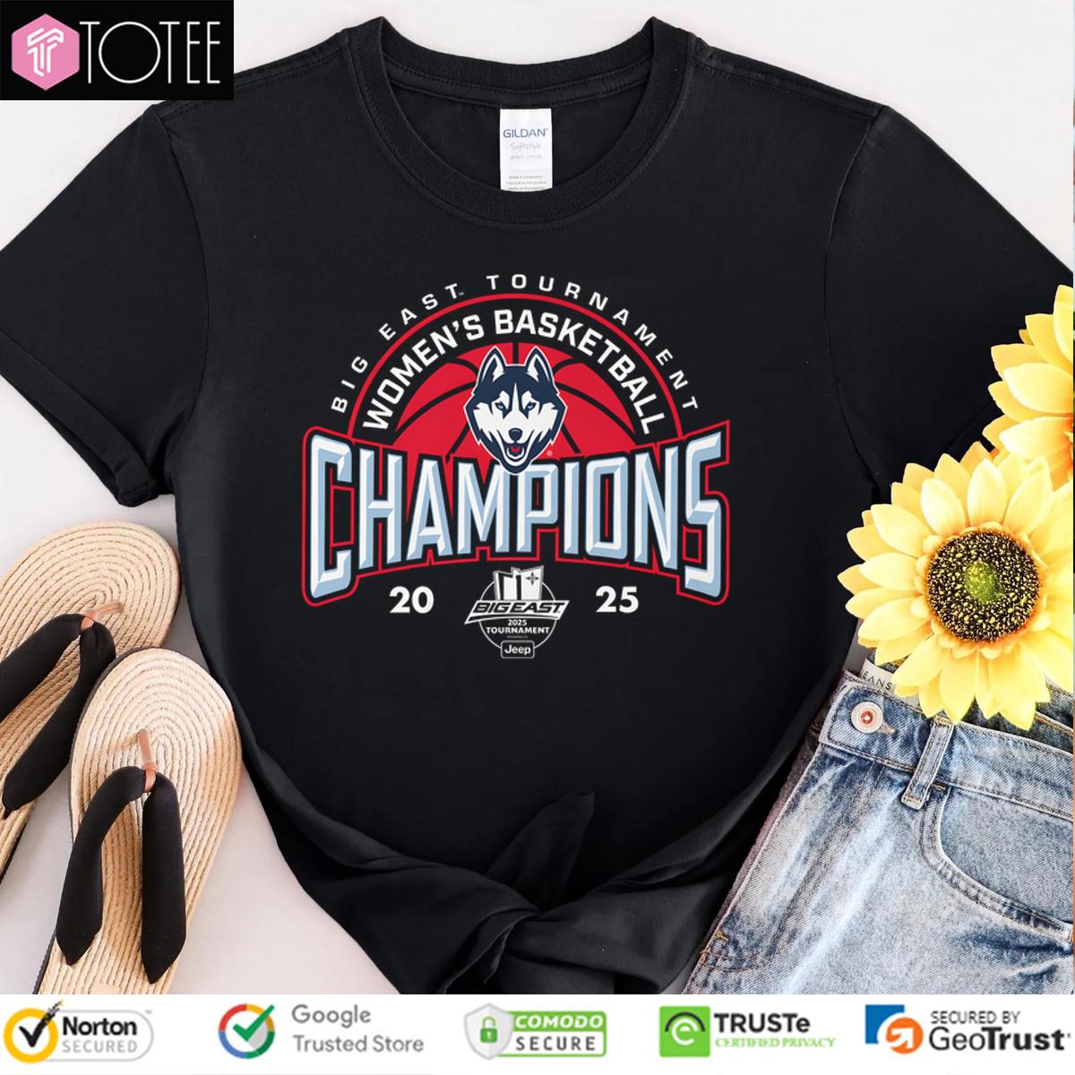 UConn Huskies Big East Champs 2025 Shirt - Celebrate the Victory!