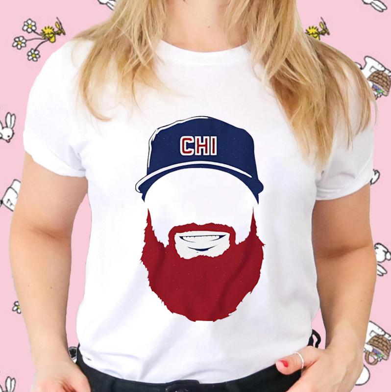 Justin Turner Red Chicago Cubs Baseball T-Shirt