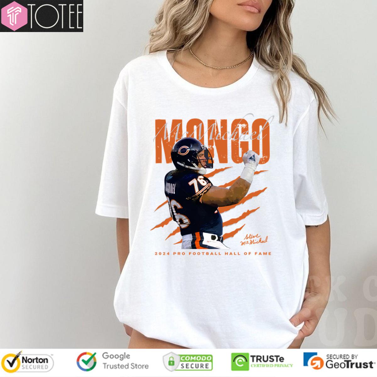 Steve Mcmichael 2024 Pro Football Hall Of Fame Signature Shirt