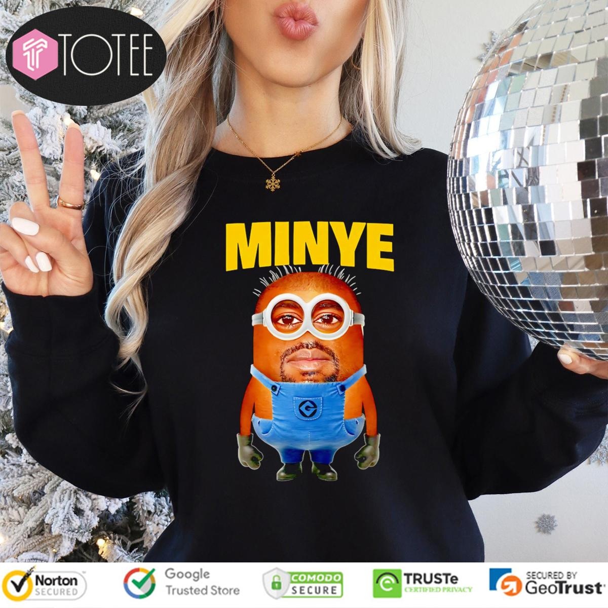 Minye Kanye West Parody Minions Long Sleeve