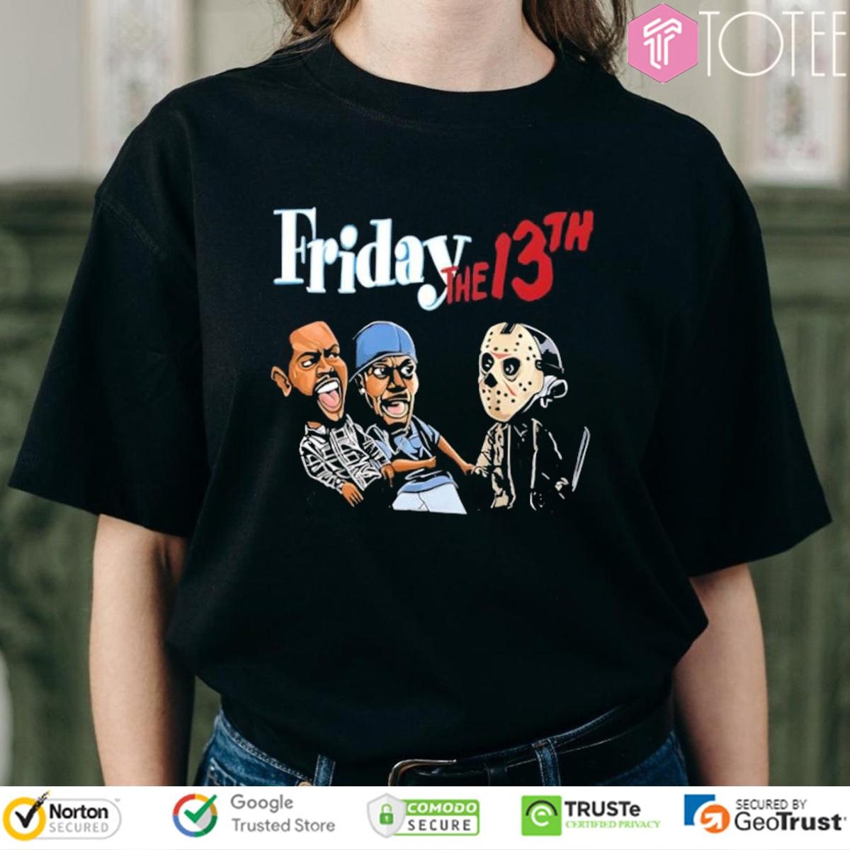 Friday The 13Th Movie Jason Damn Meme T-shirt