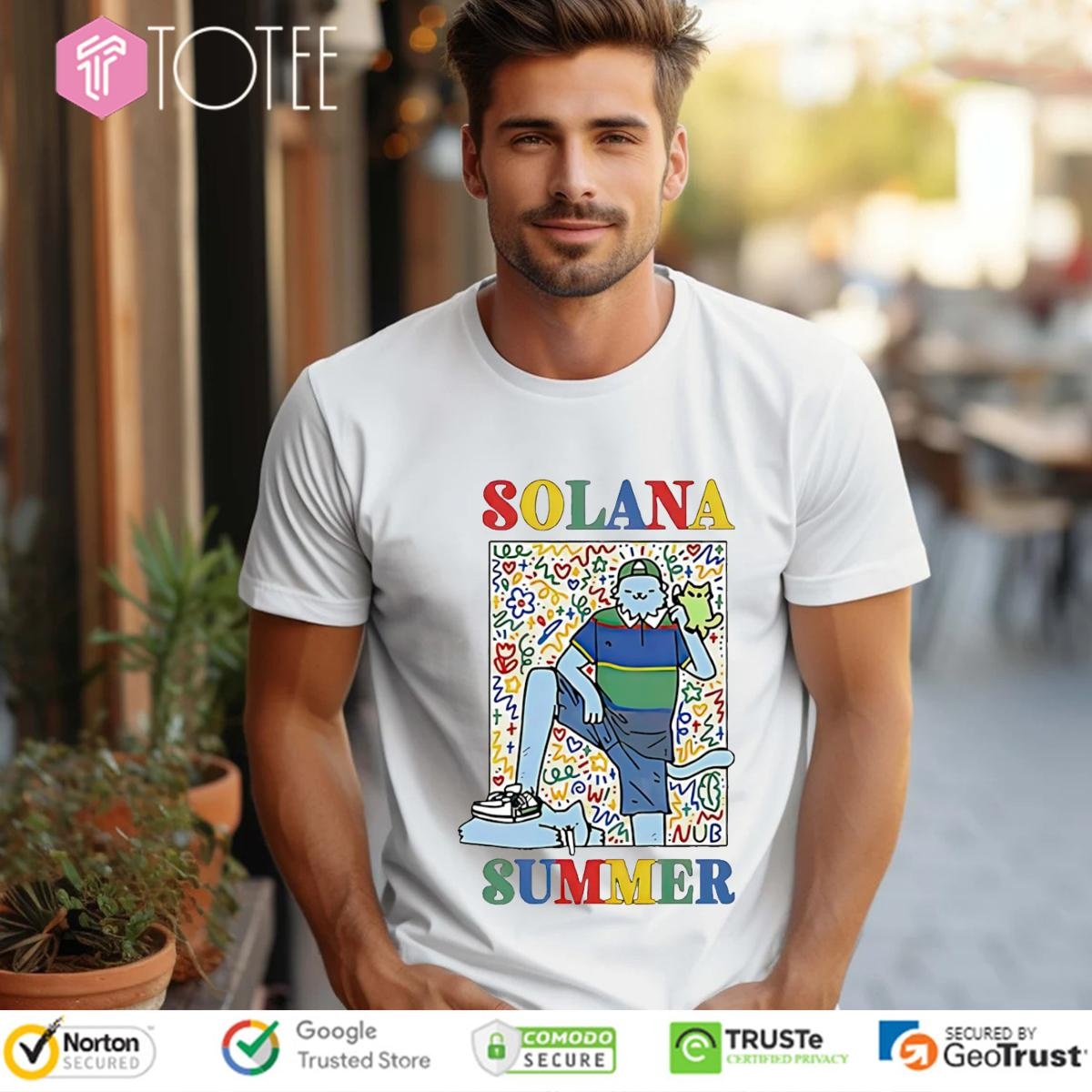 Solana Summer Nub Paint Shirt