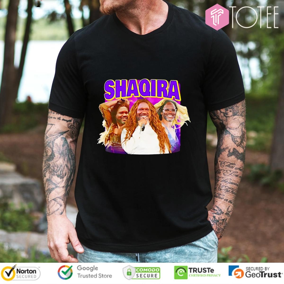 Trendfits Shaqira Graphic Vintage Bootleg T-shirt